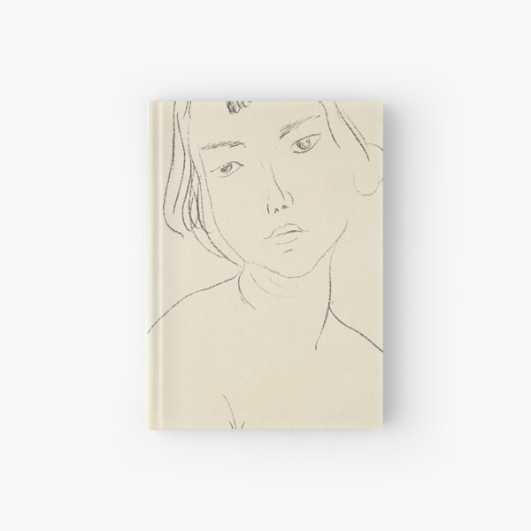 HENRI MATISSE - Visage légèrement penché vers la gauche Hardcover Journal