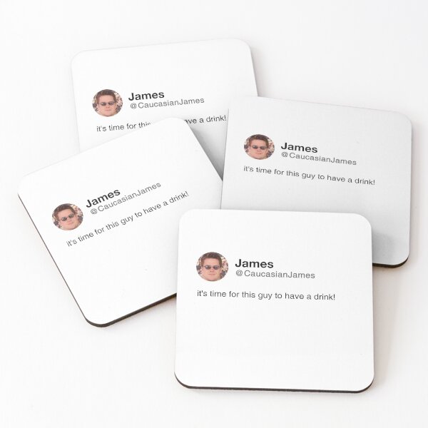 Item preview, Caucasian James Tweet designed and sold by SerenaChoe.