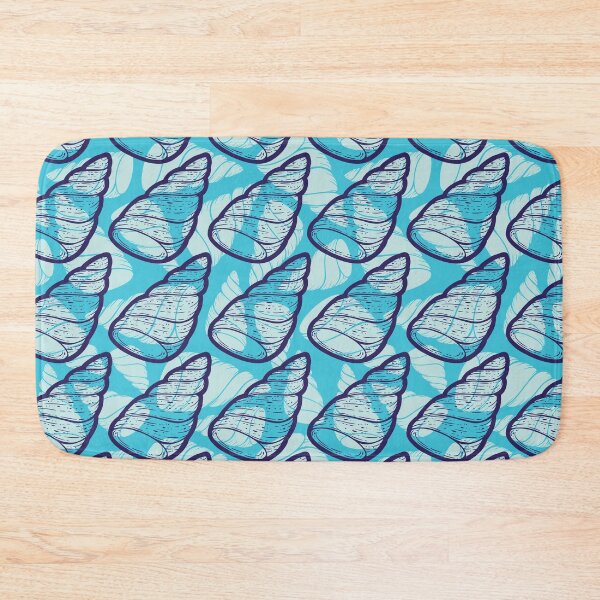 Item preview, Beautiful Line Art Seashells Seamless Surface Pattern Design designed and sold by ZaryaKiqo.