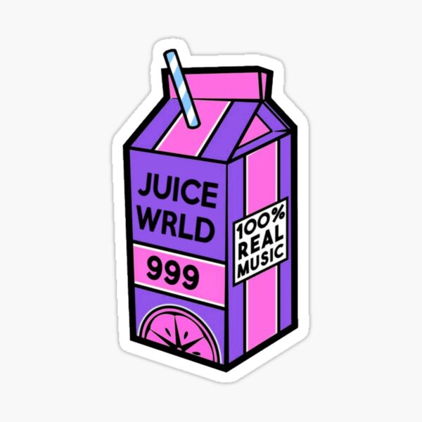 Juice Wrld Lyrical Lemonade Sticker