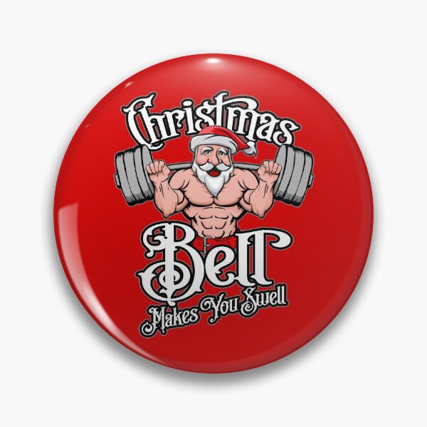 Item preview, Christmas Barbell Squat Santa Funny Gym Quote designed and sold by GrandeDuc.