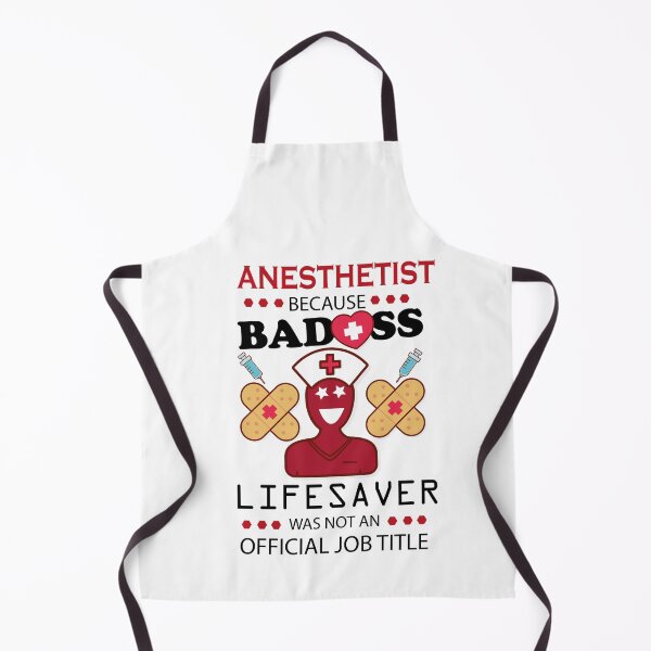 Item preview, ANESTHETIST NURSE because badass lifesaver was not an official job title SHIRT designed and sold by Castore design.