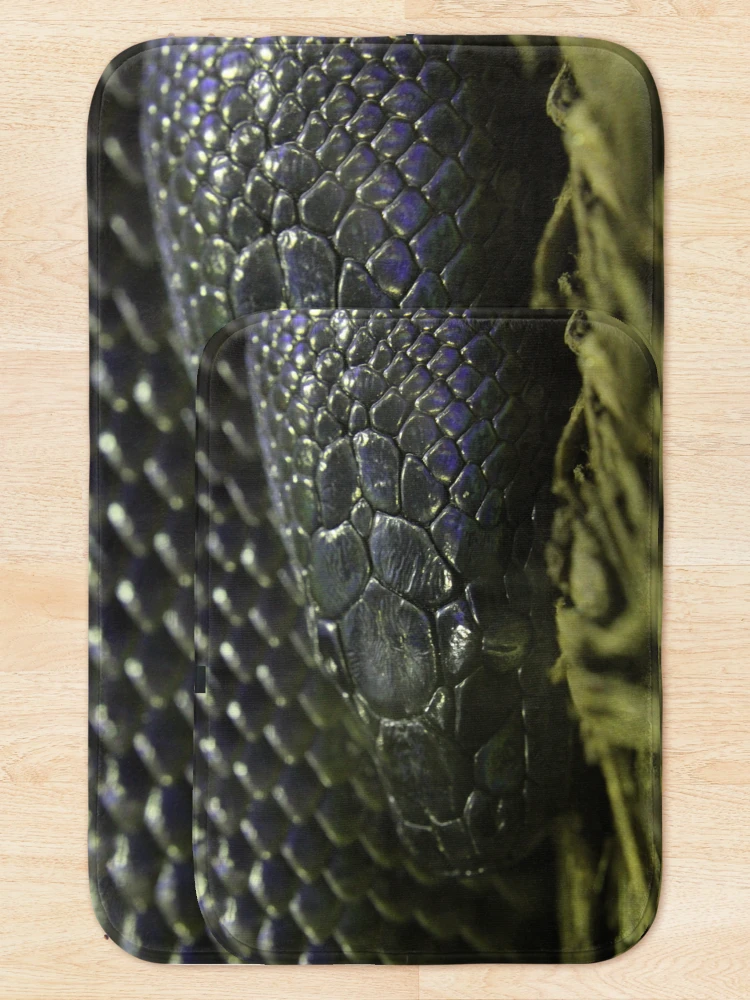 Thumbnail 5 of 6, Bath Mat, Water Python designed and sold by EmmaCoops.