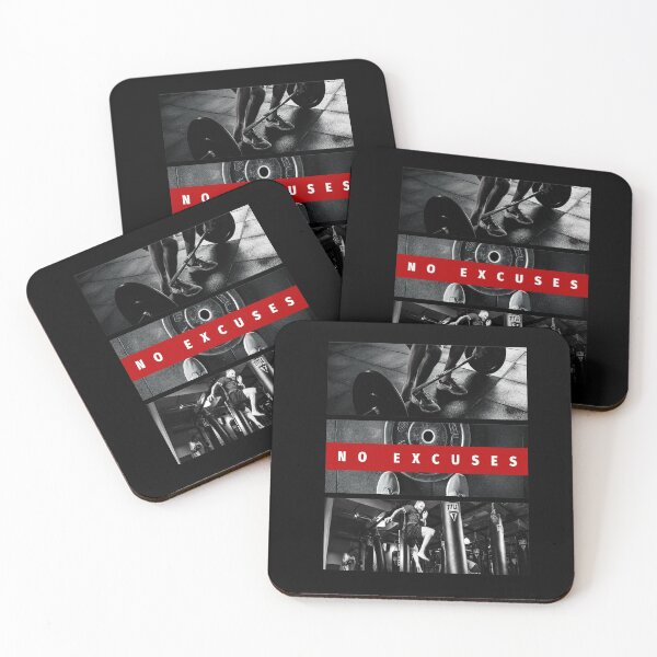 Item preview, No Excuses, Fitness Design designed and sold by lmcvinco.