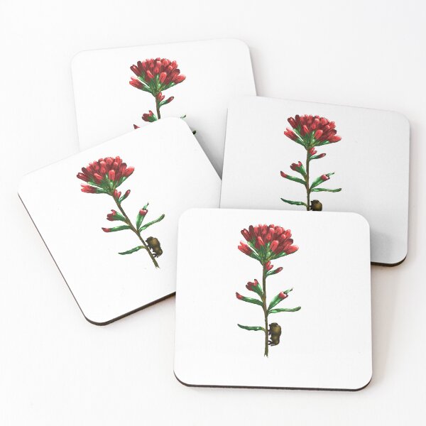 Item preview, Wyoming Indian paintbrush and buffalo designed and sold by Rustiques.