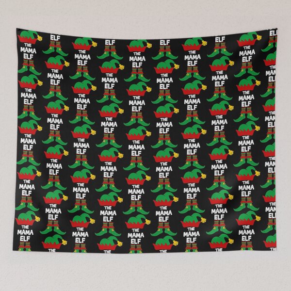 Item preview, Elf Family Christmas Mama Mommy Elf Sweater Mama Mom Women designed and sold by Style2Vie.