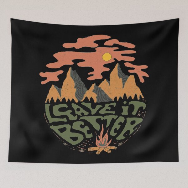 Item preview, Leave it better- into the wild designed and sold by SidTastic .
