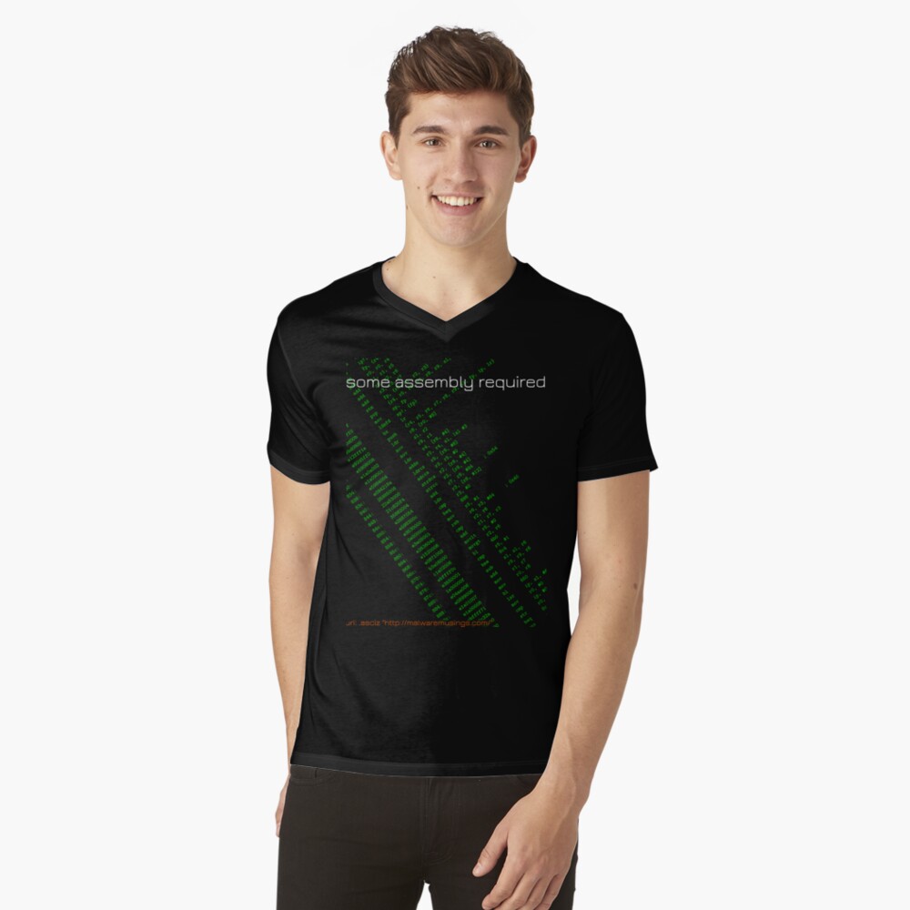 Item preview, V-Neck T-Shirt designed and sold by malwearmusings.