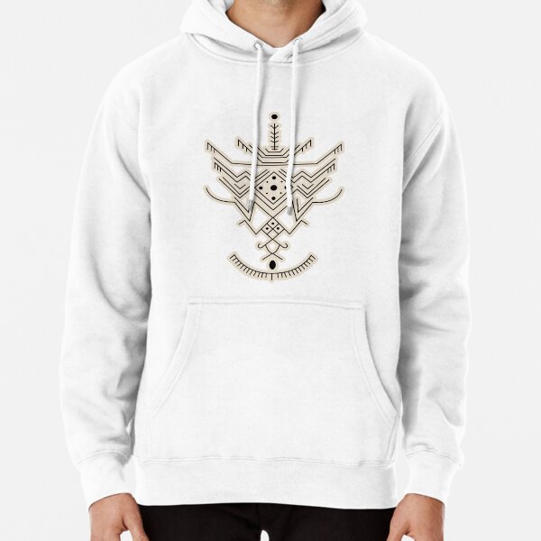 Amazigh Queen Hooded Sweatshirt With Berber Tattoo and 