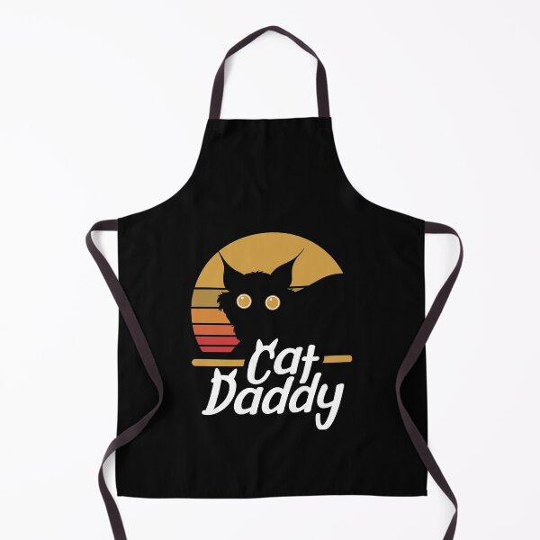Item preview, Cat Daddy Retro Sunset Feline Lover designed and sold by GravitiTees.