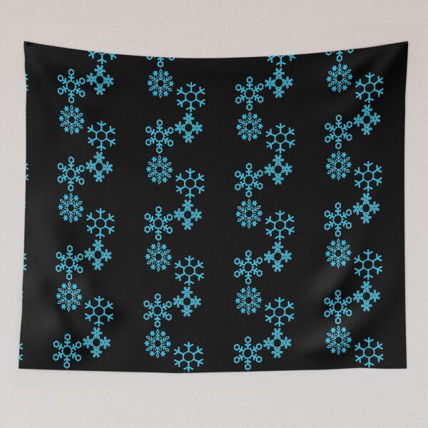 Item preview, Blue Christmas Snowflakes designed and sold by Fashimation20.