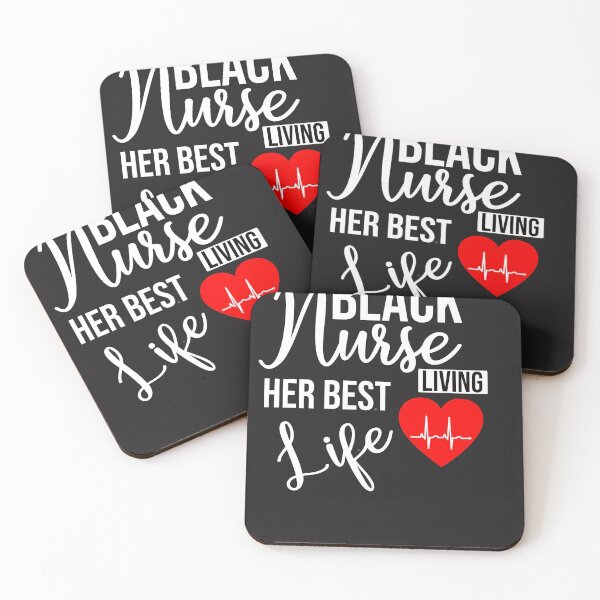 Item preview, Black nurse living her best life designed and sold by manardesign.