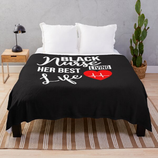Item preview, Black nurse living her best life designed and sold by manardesign.