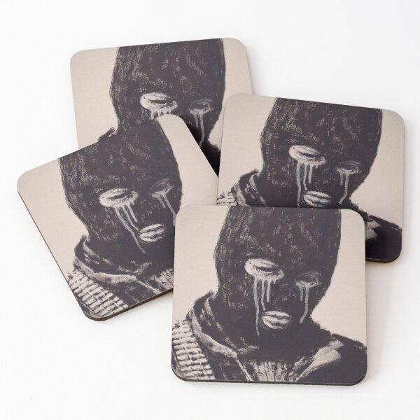 Item preview, Banksy Sad Terrorist With Ski Mask Crying  designed and sold by WE-ARE-BANKSY.