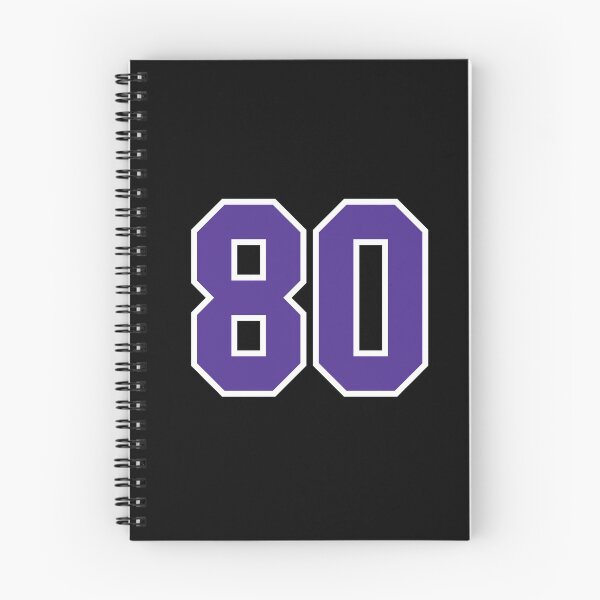 Item preview, Eighty Purple Jersey Number Sports 80 designed and sold by HelloFromAja.