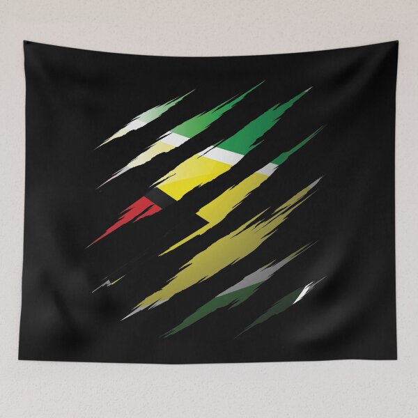 Item preview, Guyana My Country Claw Nail designed and sold by HelloFromAja.