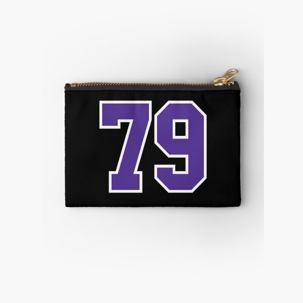 Item preview, Seventy-Nine Purple Jersey Number Sports 79 designed and sold by HelloFromAja.