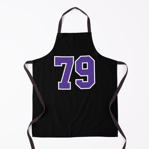 Item preview, Seventy-Nine Purple Jersey Number Sports 79 designed and sold by HelloFromAja.
