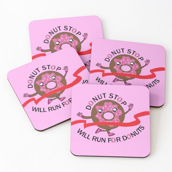 Item preview, Will Run For Donuts designed and sold by YueHeng Creates ⭐⭐⭐⭐⭐.