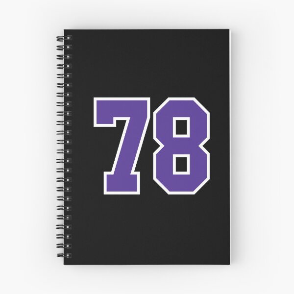 Item preview, Seventy-Eight Purple Jersey Number Sports 78 designed and sold by HelloFromAja.