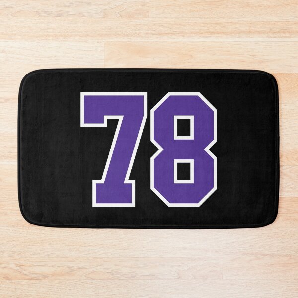 Item preview, Seventy-Eight Purple Jersey Number Sports 78 designed and sold by HelloFromAja.
