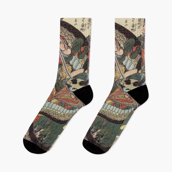 Item preview, Ukiyoe Suikoden Japan warrior Samurai Art designed and sold by CrazyJanes.