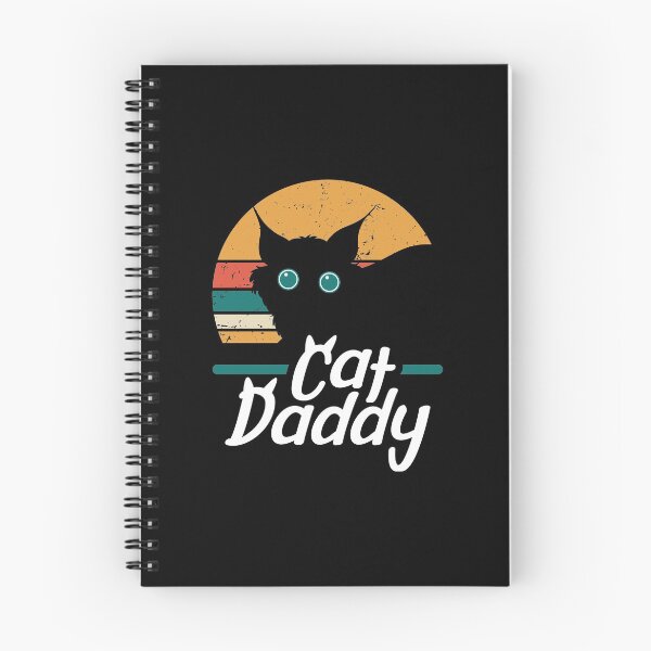 Item preview, Cat Daddy Vintage Sunset Feline Lover designed and sold by GravitiTees.