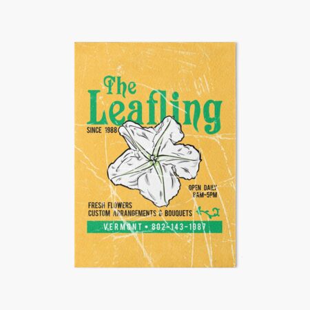 Item preview, The Leafling Flower Shop designed and sold by innarchy.