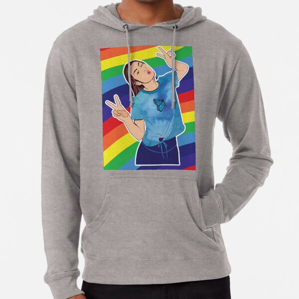 Charli D Amelio Sudadera ligera con capucha