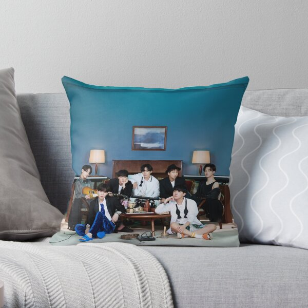 BTS BE Concept Photo Throw Pillow
