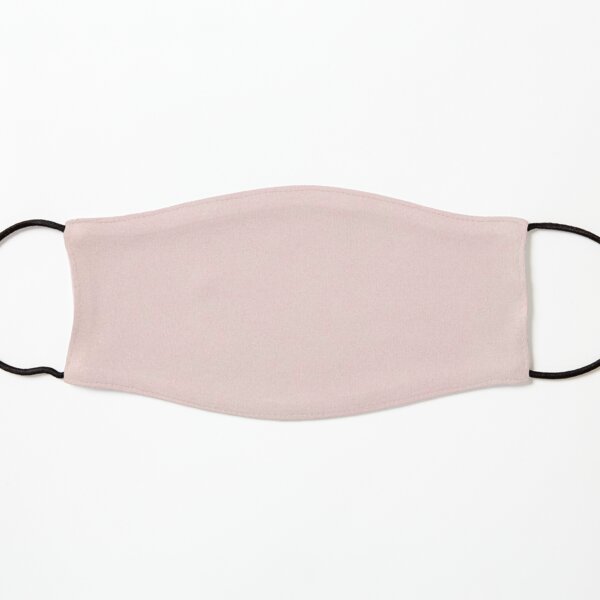 Blush Pink - Solid Color. Kids Mask