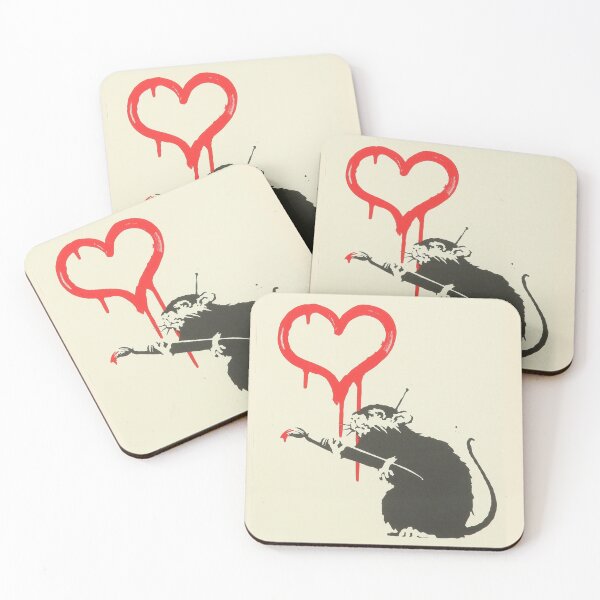 Item preview, Banksy Love Rat designed and sold by WE-ARE-BANKSY.