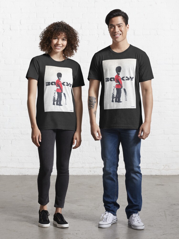 Banksy Royal Queens Guard Pissing Essential T-Shirt for Sale by WE-ARE- BANKSY