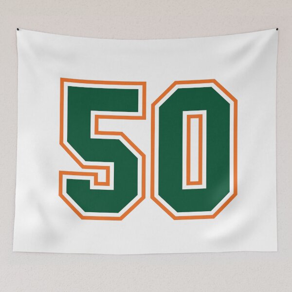Item preview, Jersey 50 Number. Number fifty Straight From Miami designed and sold by Urosek.