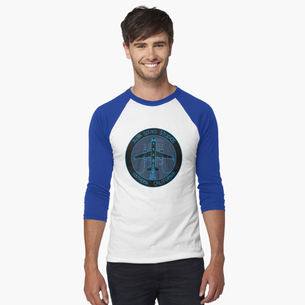 Item preview, Baseball ¾ Sleeve T-Shirt designed and sold by SquawkIdent.