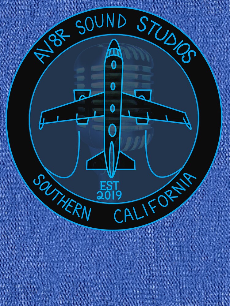 Thumbnail 7 of 7, Tri-blend T-Shirt, Av8r Sound Studios Collection designed and sold by SquawkIdent.