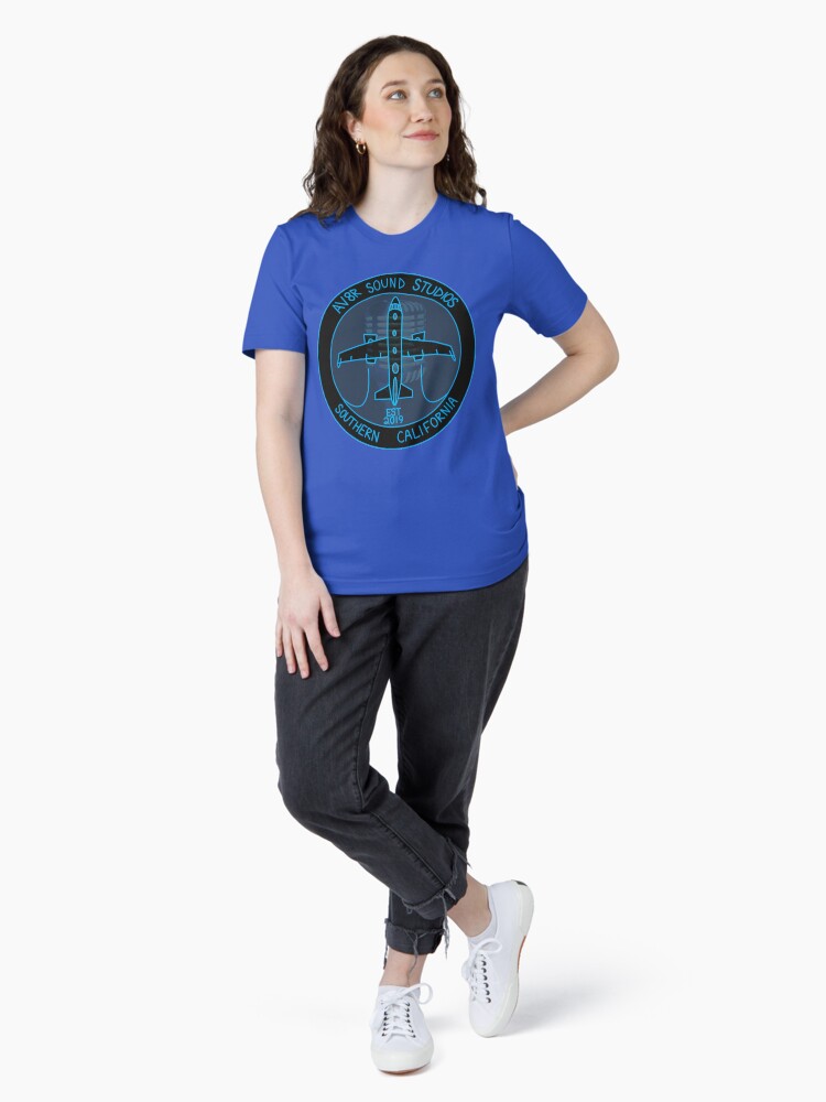 Thumbnail 4 of 7, Essential T-Shirt, Av8r Sound Studios Collection designed and sold by SquawkIdent.