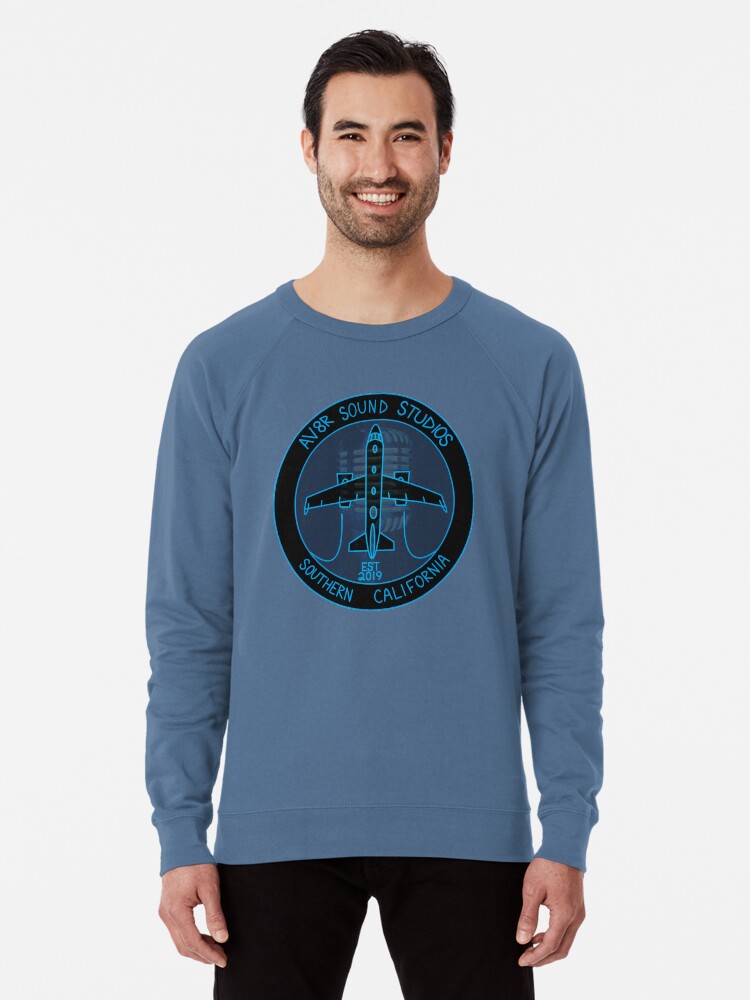 Thumbnail 1 of 5, Lightweight Sweatshirt, Av8r Sound Studios Collection designed and sold by SquawkIdent.