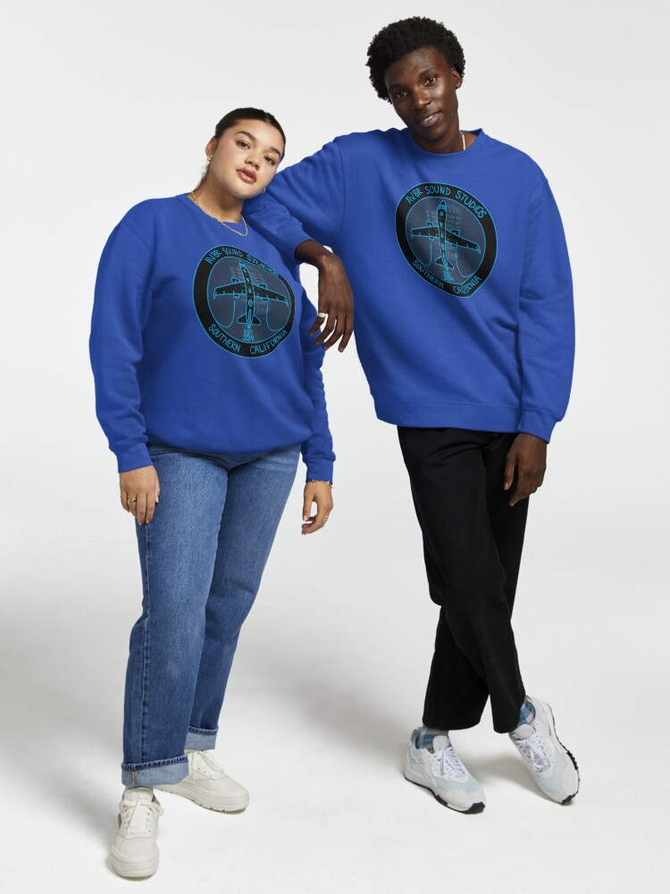 Thumbnail 1 of 7, Pullover Sweatshirt, Av8r Sound Studios Collection designed and sold by SquawkIdent.