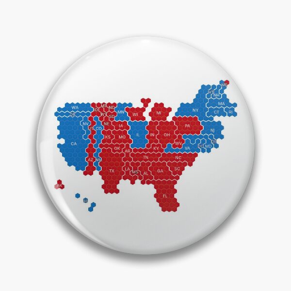 Item preview, 2020 Election USA Electoral Win Map designed and sold by shitpostanon.