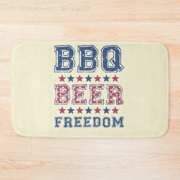 Item preview, BBQ, Beer and Freedom designed and sold by HappySchnapper.