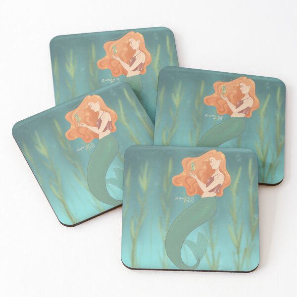 Item preview, Mermaid with her Seahorse Friend designed and sold by Grace Denis.