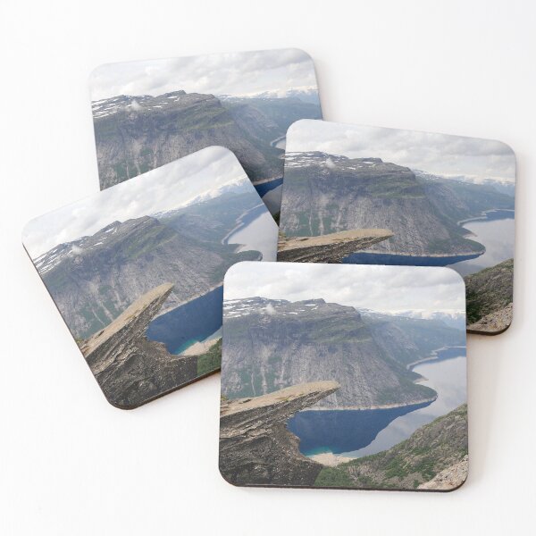 Item preview, View On Trolltunga and Mountain Landscape, Norway designed and sold by studio838.