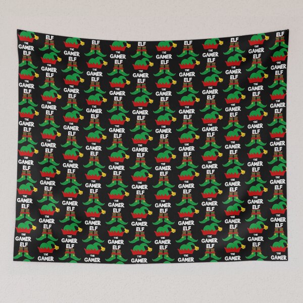 Item preview, The Gamer Elf  Family Christmas   designed and sold by Style2Vie.