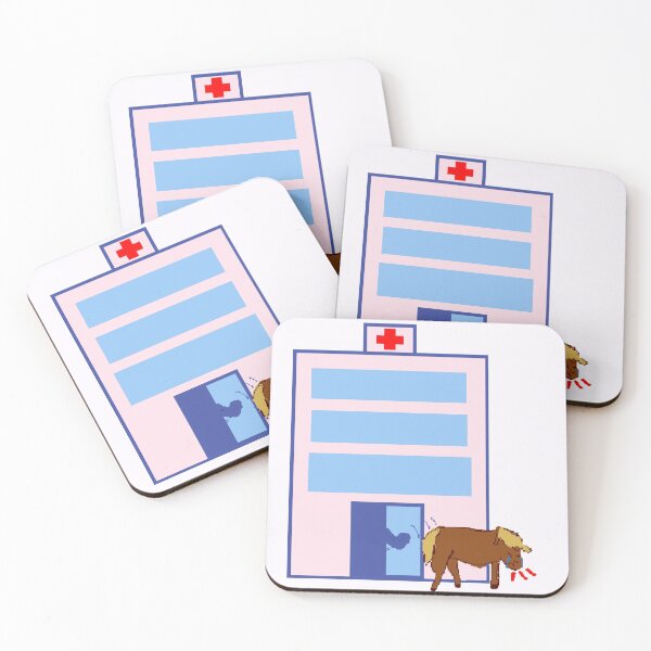 Item preview, horse kicked out of hospital designed and sold by trashcangoddess.