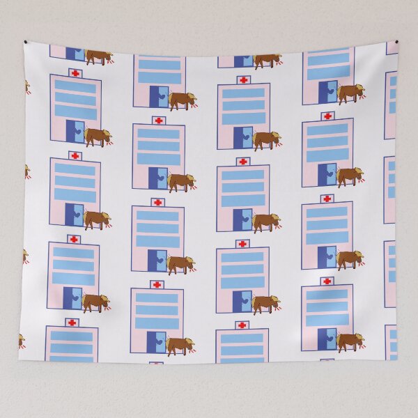 Item preview, horse kicked out of hospital designed and sold by trashcangoddess.