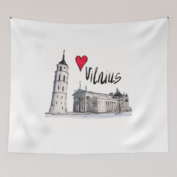Item preview, I love Vilnius designed and sold by sladjana.