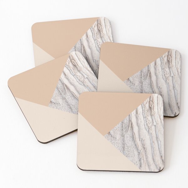 Item preview, Wood meets Warm Beige Geometric #1 #minimal #decor #art designed and sold by Anita's & Bella's Art.