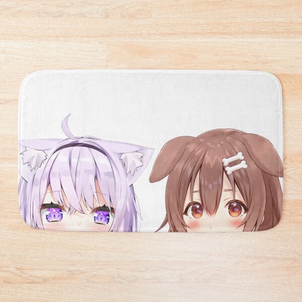 Item preview, Okayu and Korone peeker - Hololive designed and sold by OshiOki.