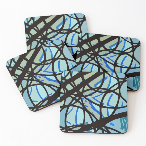 Item preview, Psychedelic Colorful Abstract Digital Illustration Art Patterns designed and sold by ShopieHome.